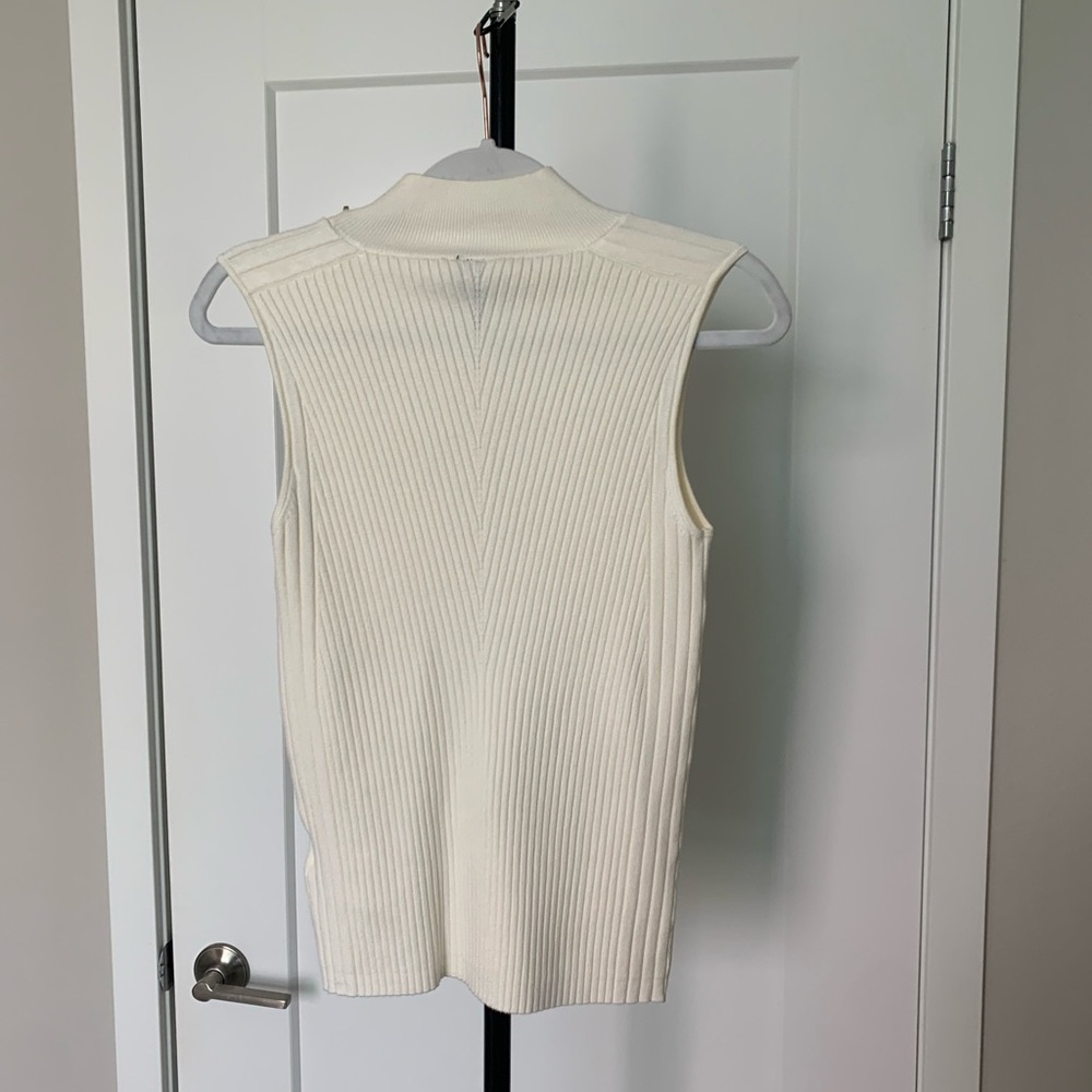 Eggshell Ribbed Top - image 5